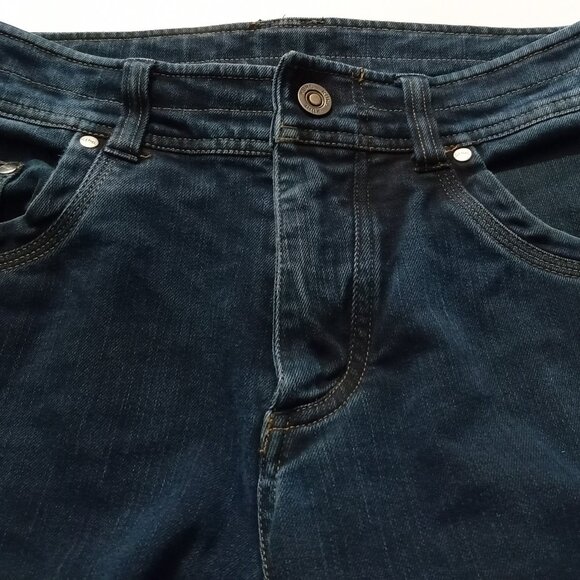 Kuhl Disruptr Jean Men Indigo Blue Stretch Performance Hiking Outdoors 31X30(32) - Picture 4 of 16